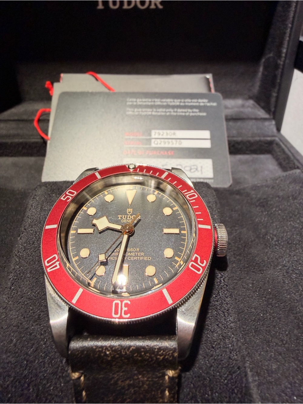 Tudor Black Bay 79230R Burgundy Bezel Full Set 2021 - Picture 8 of 17